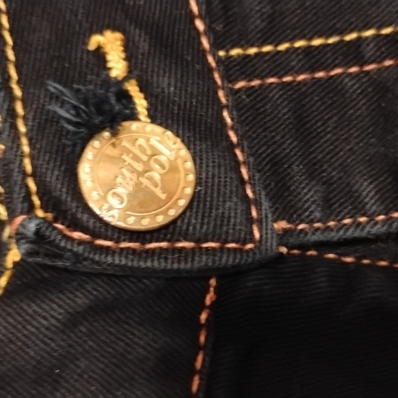 South Pole Women’s Denim Jeans Size 22 – EUC – Copper Stitch Detail - Picture 4 of 5